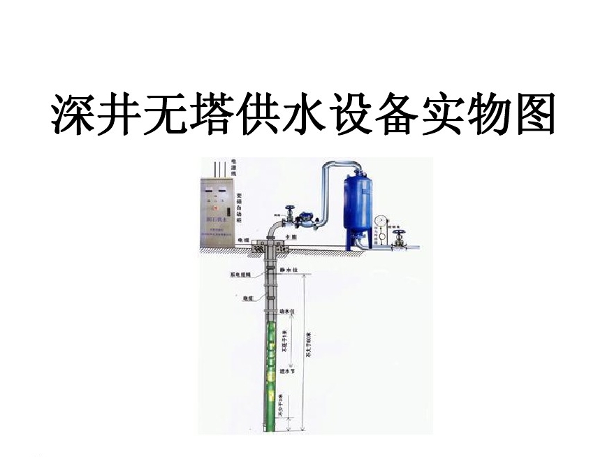 交城县井泵无塔式供水设备